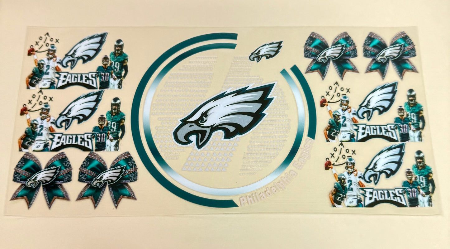 C319- (1PC) SEAHAWKS 16OZ UV DTF Transfer Wrap/Sticker for Cup/Tumbler