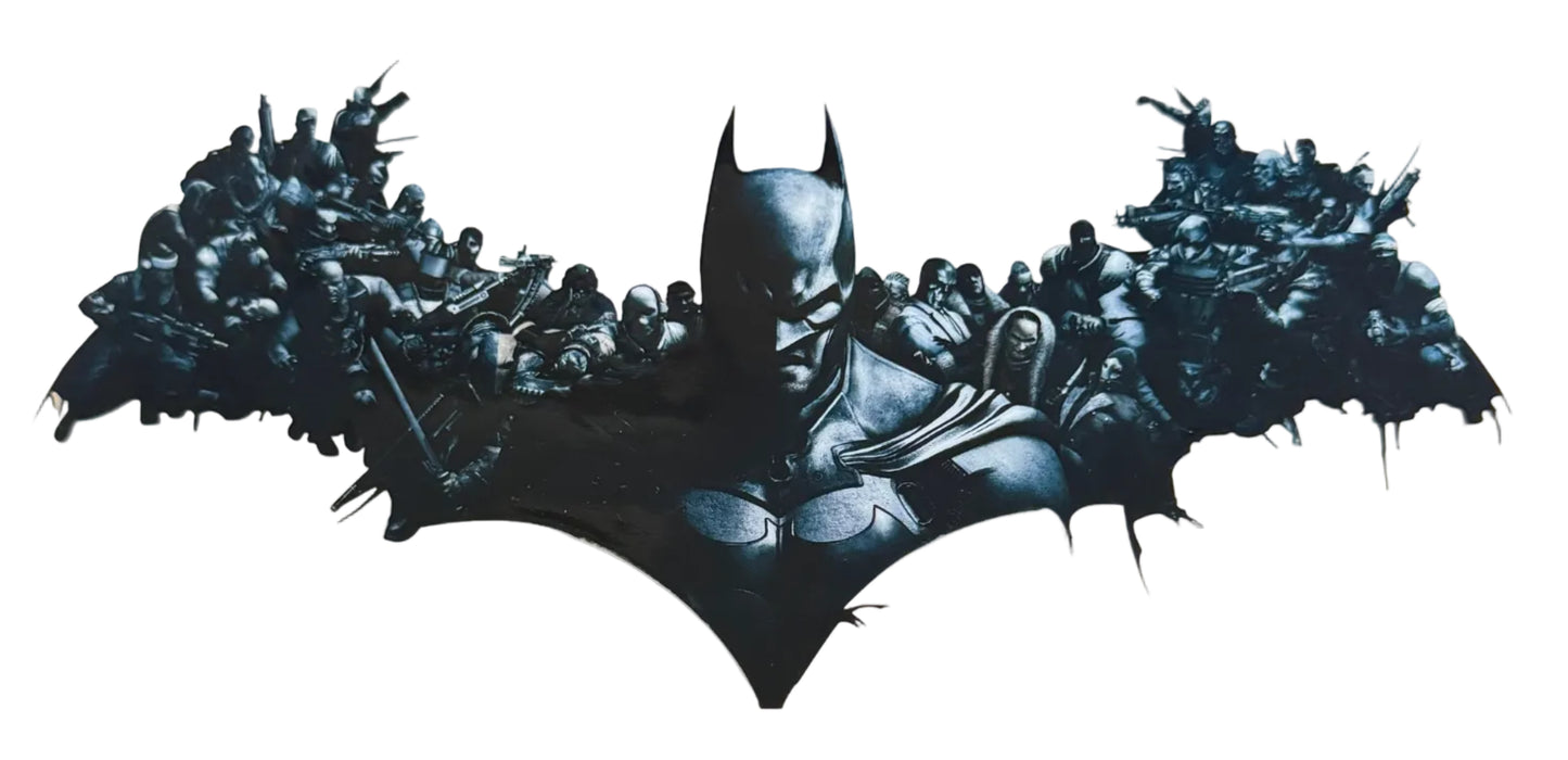C365- (1PC) BATMAN 16OZ UV DTF Transfer Wrap/Sticker for Cup/Tumbler