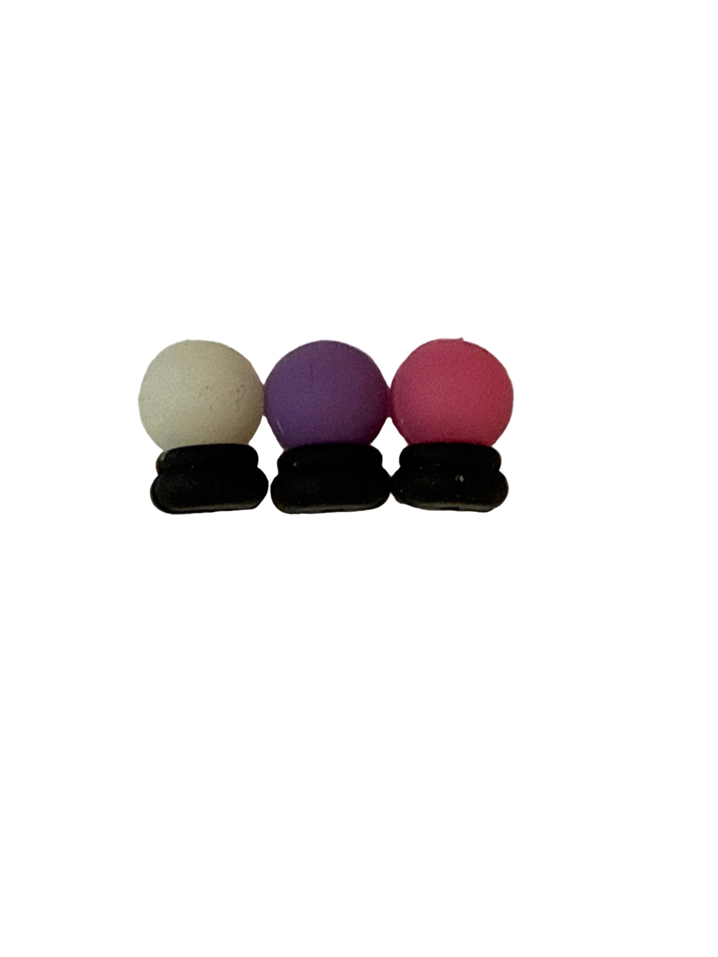 F/B52- (1)PC Choose Your Color- 3D Crystal Ball Focal Bead