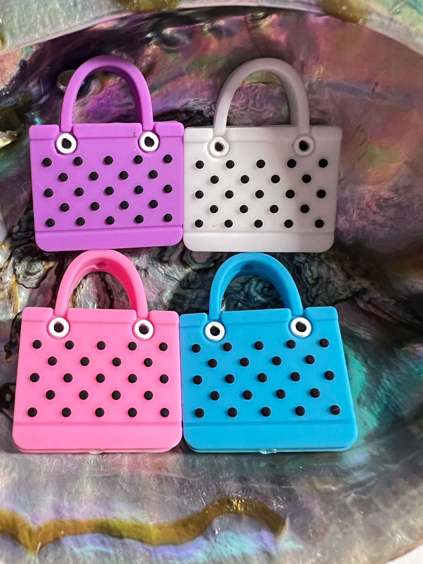 (1)PC- Choose your color- Beach Bag/Stylish/Aesthetic Focal Bead image 0