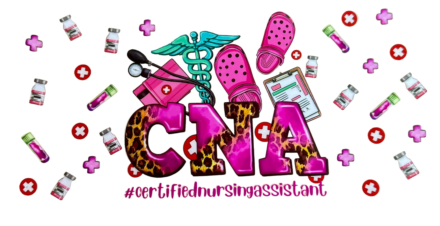 C285- (1PC) CNA 16OZ UV DTF Transfer Wrap/Sticker for Cup/Tumbler