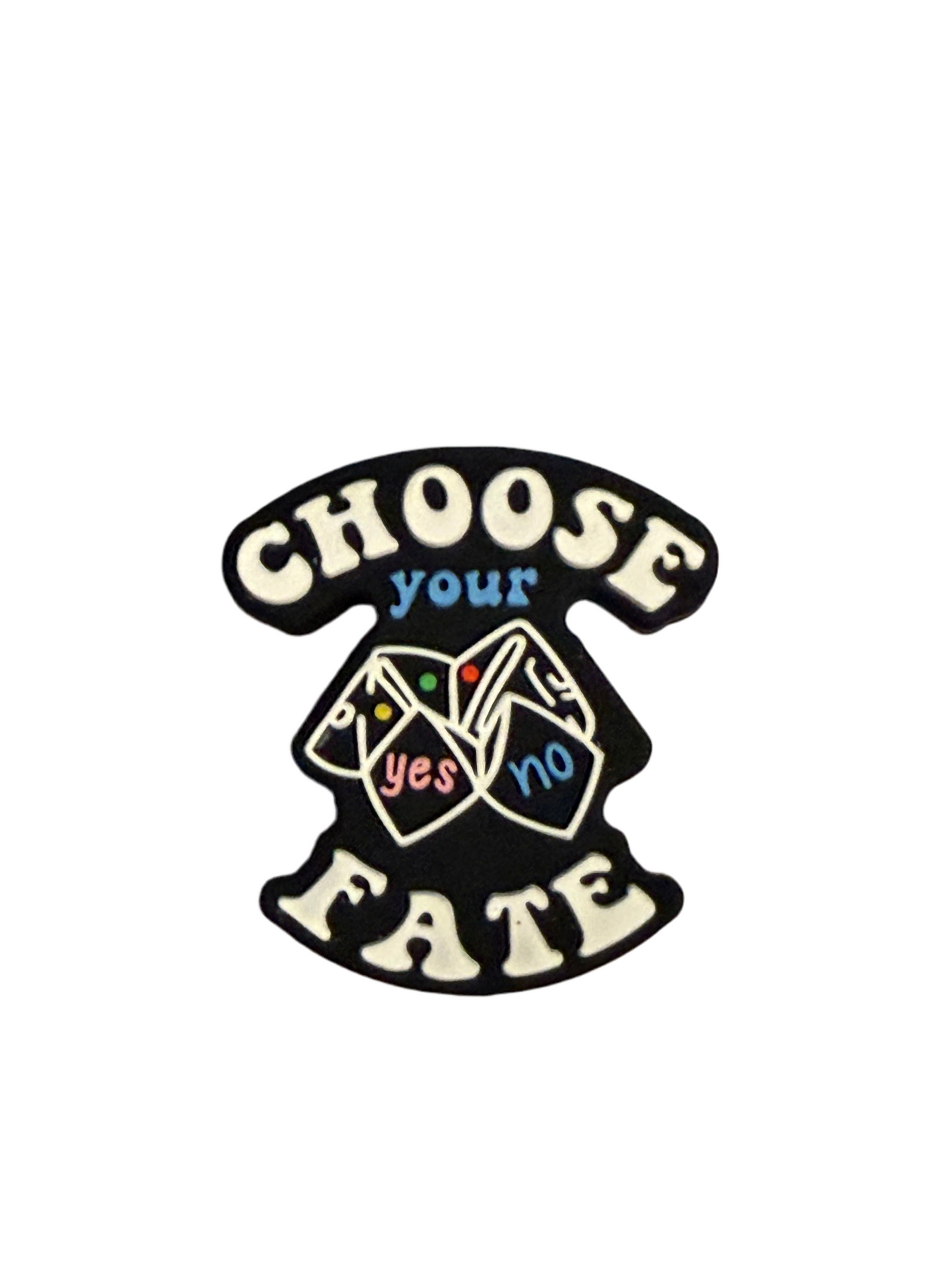 F/Q88 (1)PC 1.2" Choose your Fate Focal Bead for DIY Keychains, Wristlets, Cup Charms, Car Charms ETC