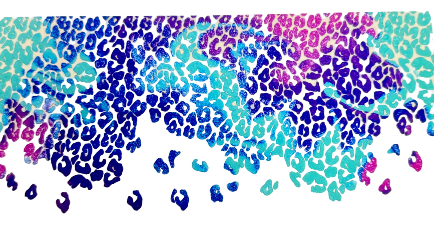 C288- (1PC) LEOPARD 16OZ UV DTF Transfer Wrap/Sticker for Cup/Tumbler