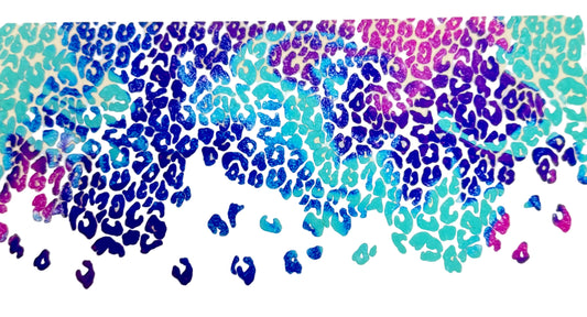 C288- (1PC) LEOPARD 16OZ UV DTF Transfer Wrap/Sticker for Cup/Tumbler