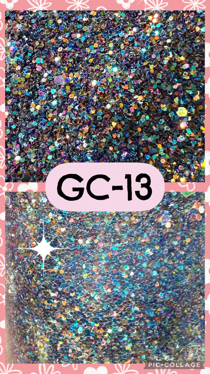 GC3-GC34 GLITTER COLORS