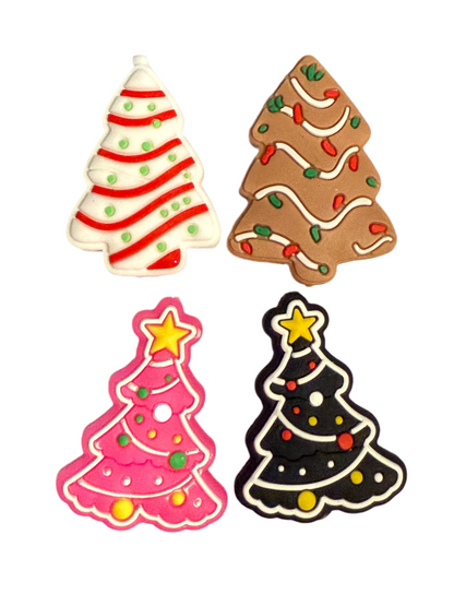 F/CHR2 (1)PC 1.2" Choose Your Color Christmas Tree Focal Bead for DIY Keychains, Wristlets, Cup Charms, Car Charms ETC
