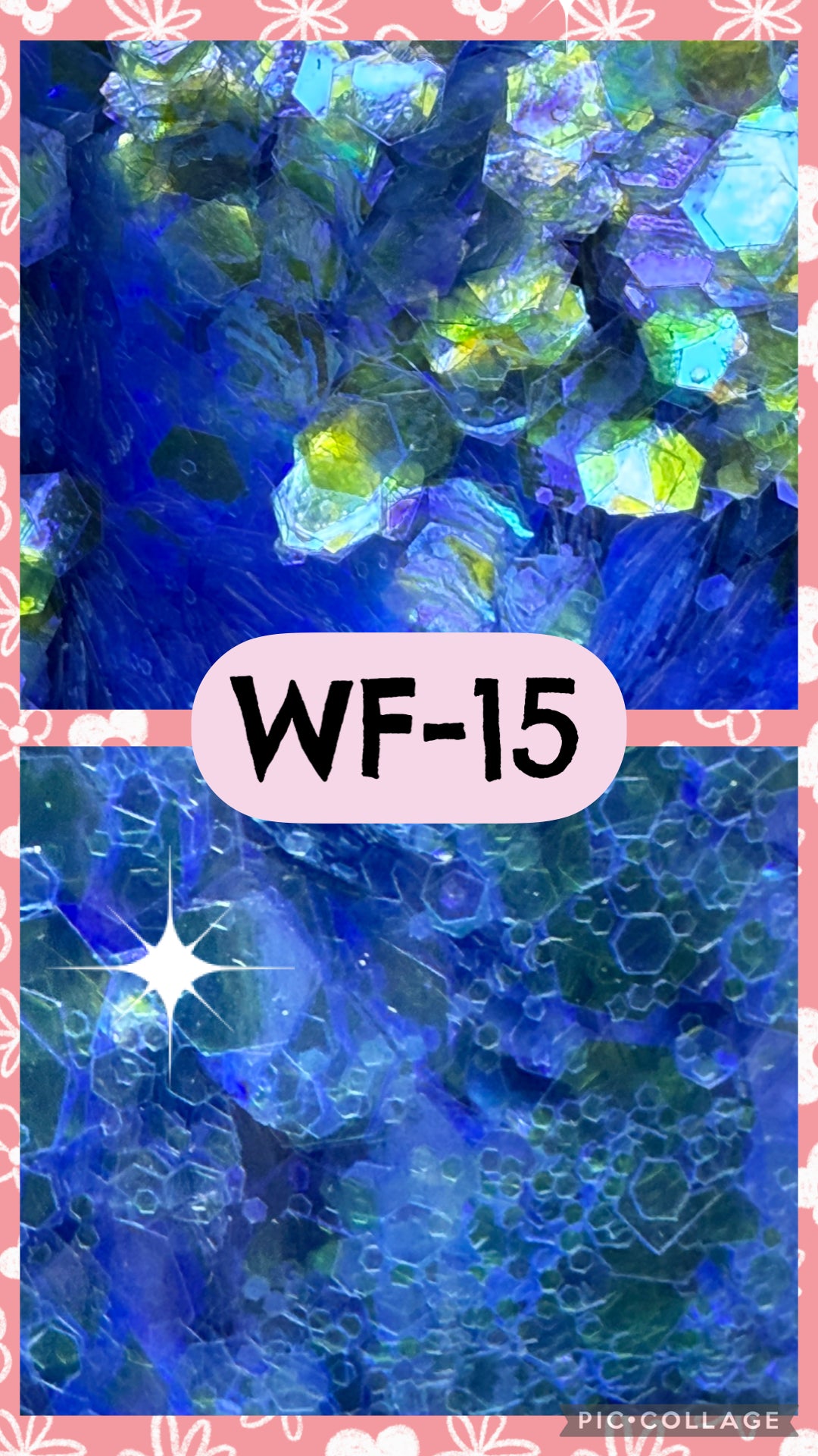 WF1-WF21 GLITTER COLORS