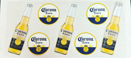 C580- (1PC) CORONA 16OZ UV DTF Transfer Wrap/Sticker for Cup/Tumbler