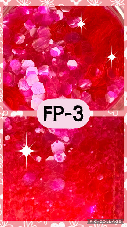 FP1-FP38 GLITTER COLORS