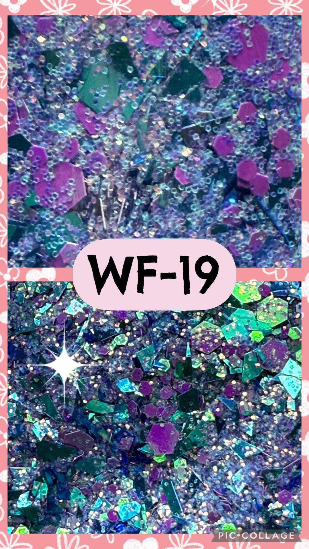 WF1-WF21 GLITTER COLORS