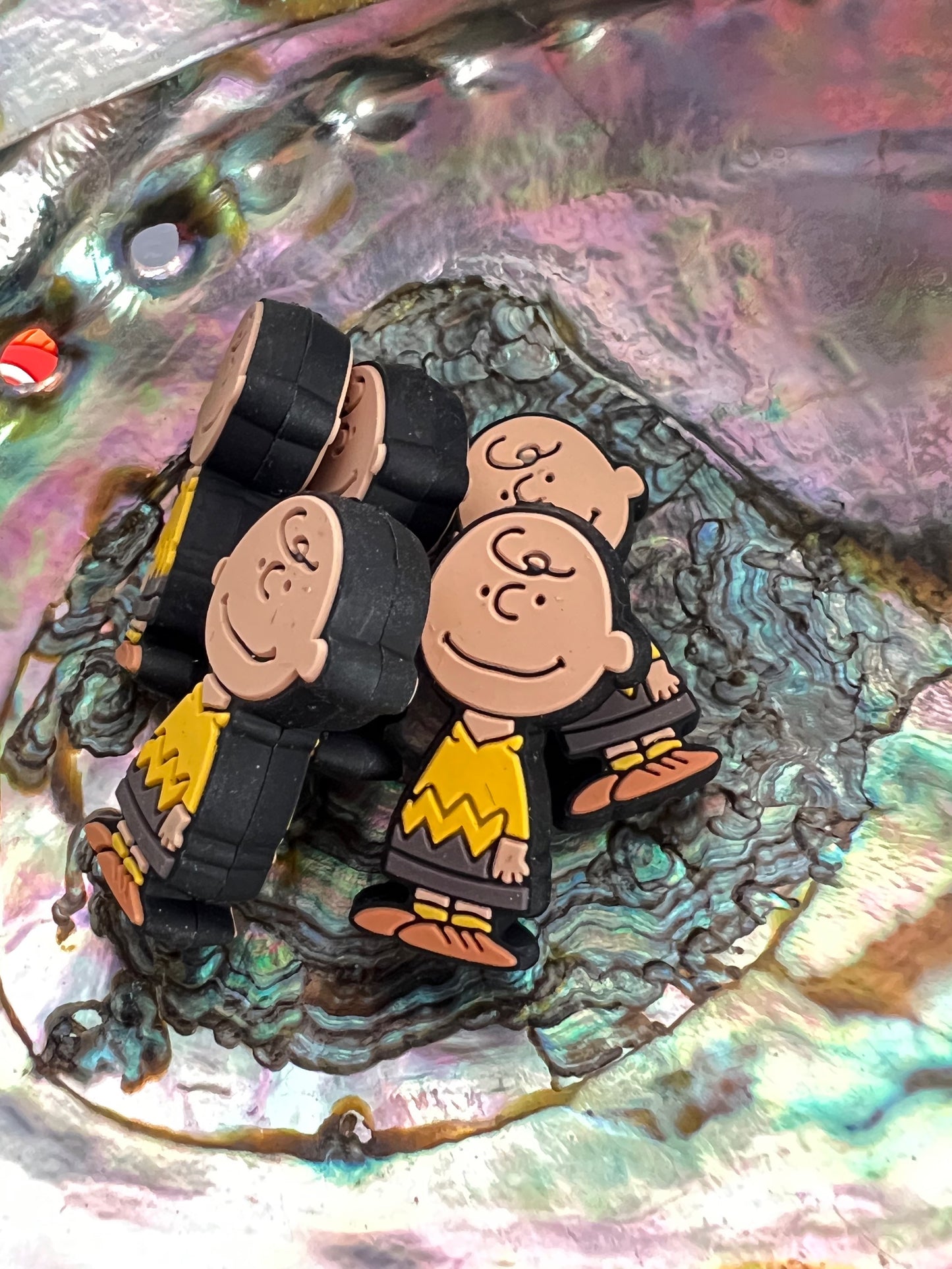 (1)PC- Charlie Brown  Focal Bead image 0