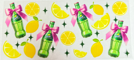 C577- (1PC) SPRITE 16OZ UV DTF Transfer Wrap/Sticker for Cup/Tumbler