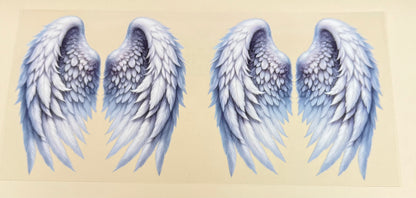 C414- (1PC) ANGEL WINGS 16OZ UV DTF Transfer Wrap/Sticker for Cup/Tumbler