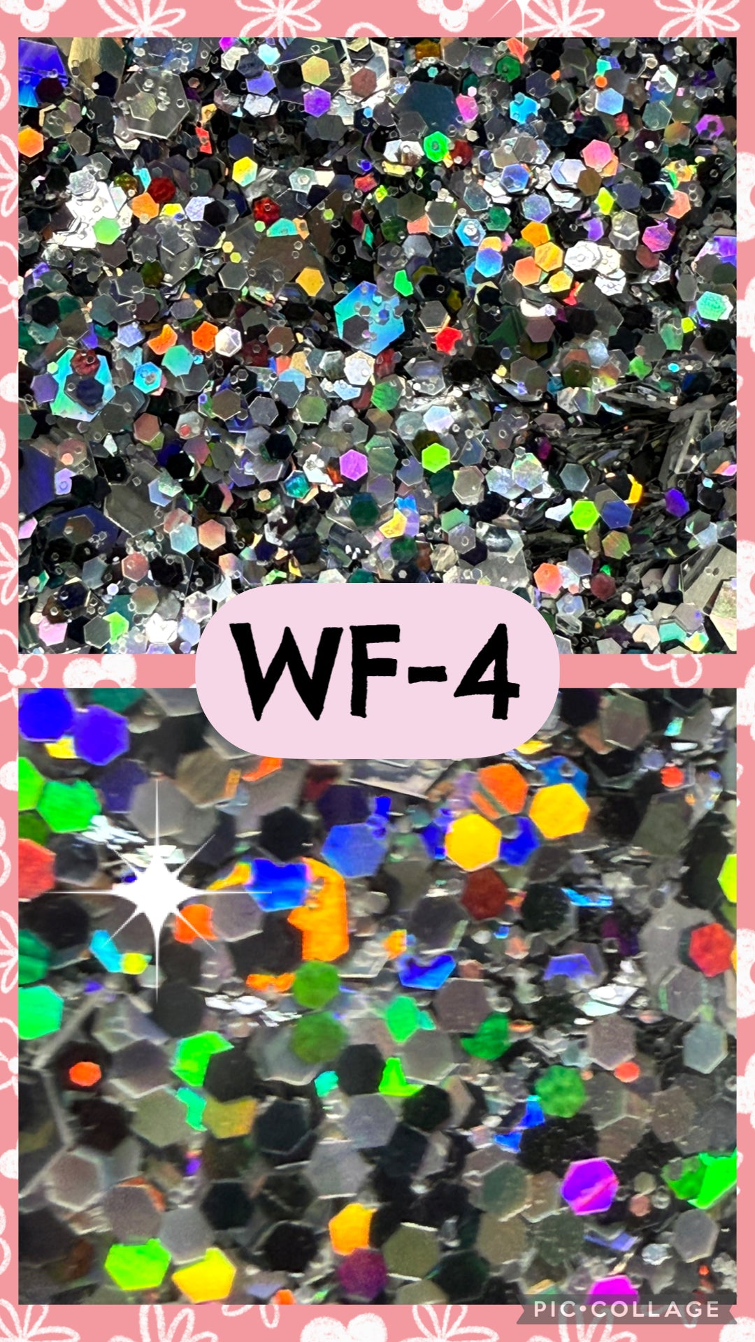 WF1-WF21 GLITTER COLORS