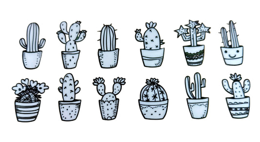 C349- (1PC) CACTUS 16OZ UV DTF Transfer Wrap/Sticker for Cup/Tumbler