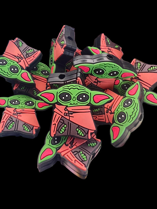 (1)PC- Baby Yoda  Focal Bead image 0