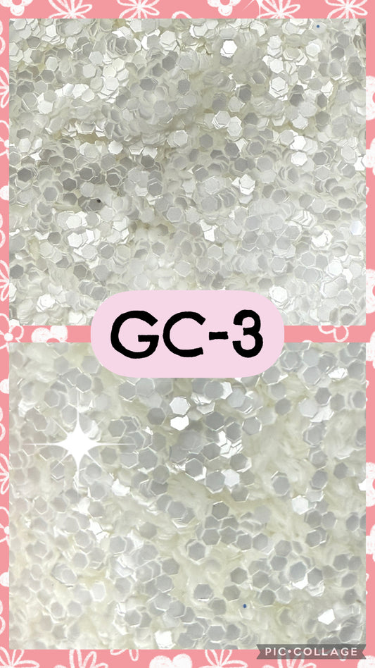 GC3-GC34 GLITTER COLORS