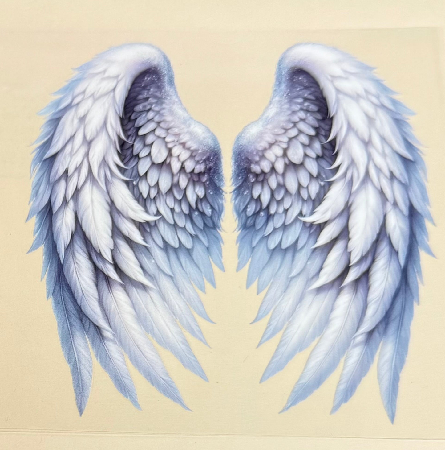 C414- (1PC) ANGEL WINGS 16OZ UV DTF Transfer Wrap/Sticker for Cup/Tumbler