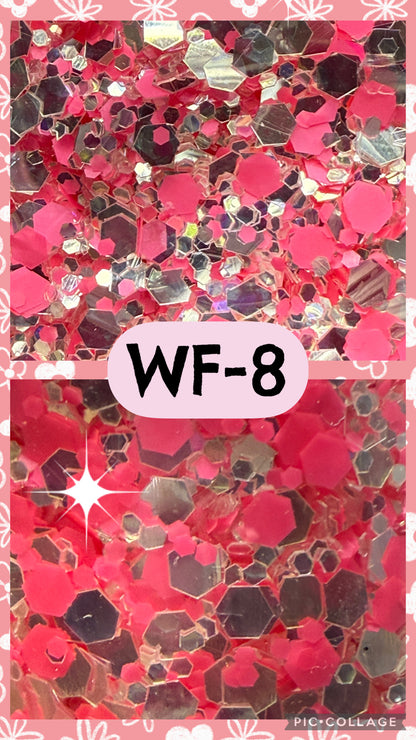 WF1-WF21 GLITTER COLORS