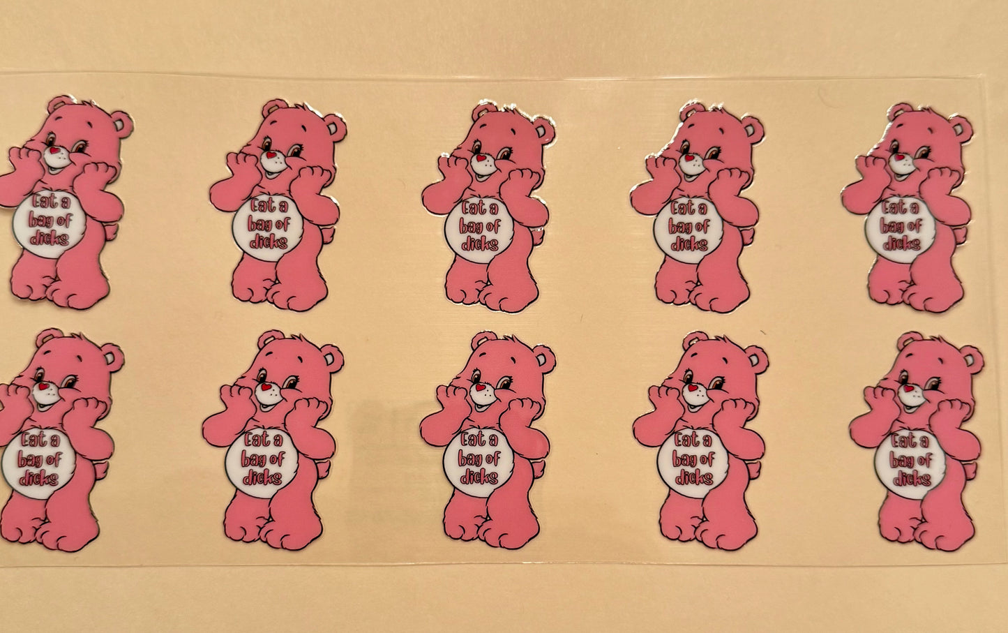 C198- (1PC) 16OZ UV DTF Transfer Wrap/Sticker for Cup/Tumbler