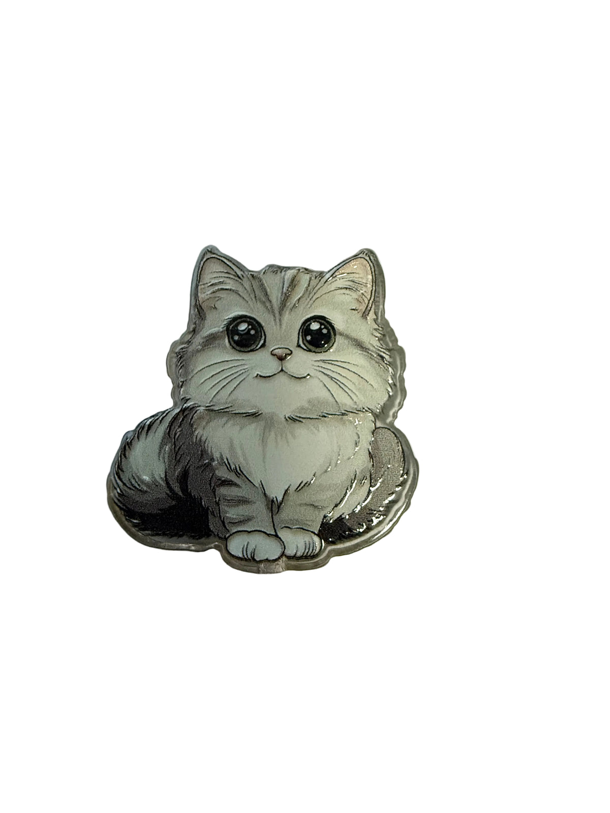 F/ACR78- (1)PC 1" CHOOSE YOUR CAT Acrylic Focal Bead for DIY Pens, Keychains, Wristlets, Cup Charms, Car Charms ETC