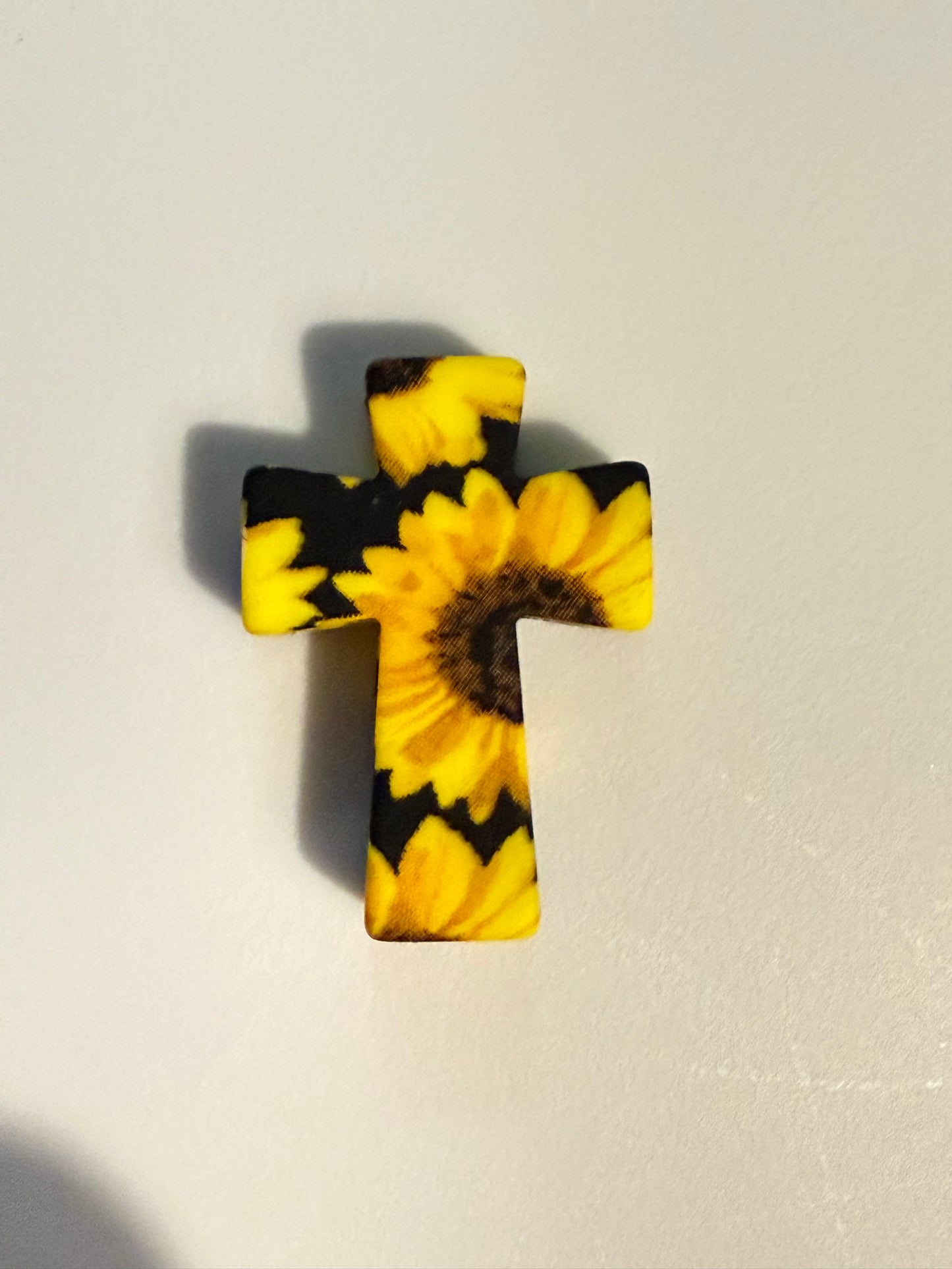 F/R16- (1)PC 1.2" Choose your color- Sunflower/Skull/Roses Focal Bead for DIY Keychains, Wristlets, Cup Charms, Car Charms ETC