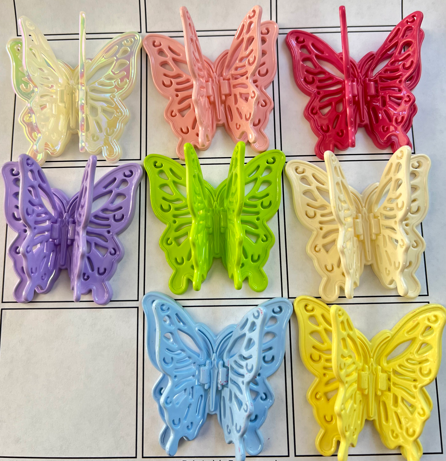 (1)PC- Choose your Color-Acrylic Butterfly Phone Stand/Decor/GLUE-ON-DIY image 0