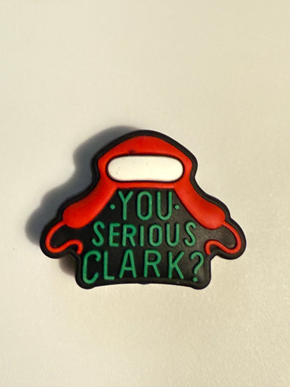 F/CHR1 (1)PC 1.2" Choose Your Saying Christmas Hat Focal Bead for DIY Keychains, Wristlets, Cup Charms, Car Charms ETC