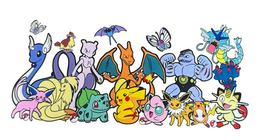 C368- (1PC) POKEMON 16OZ UV DTF Transfer Wrap/Sticker for Cup/Tumbler