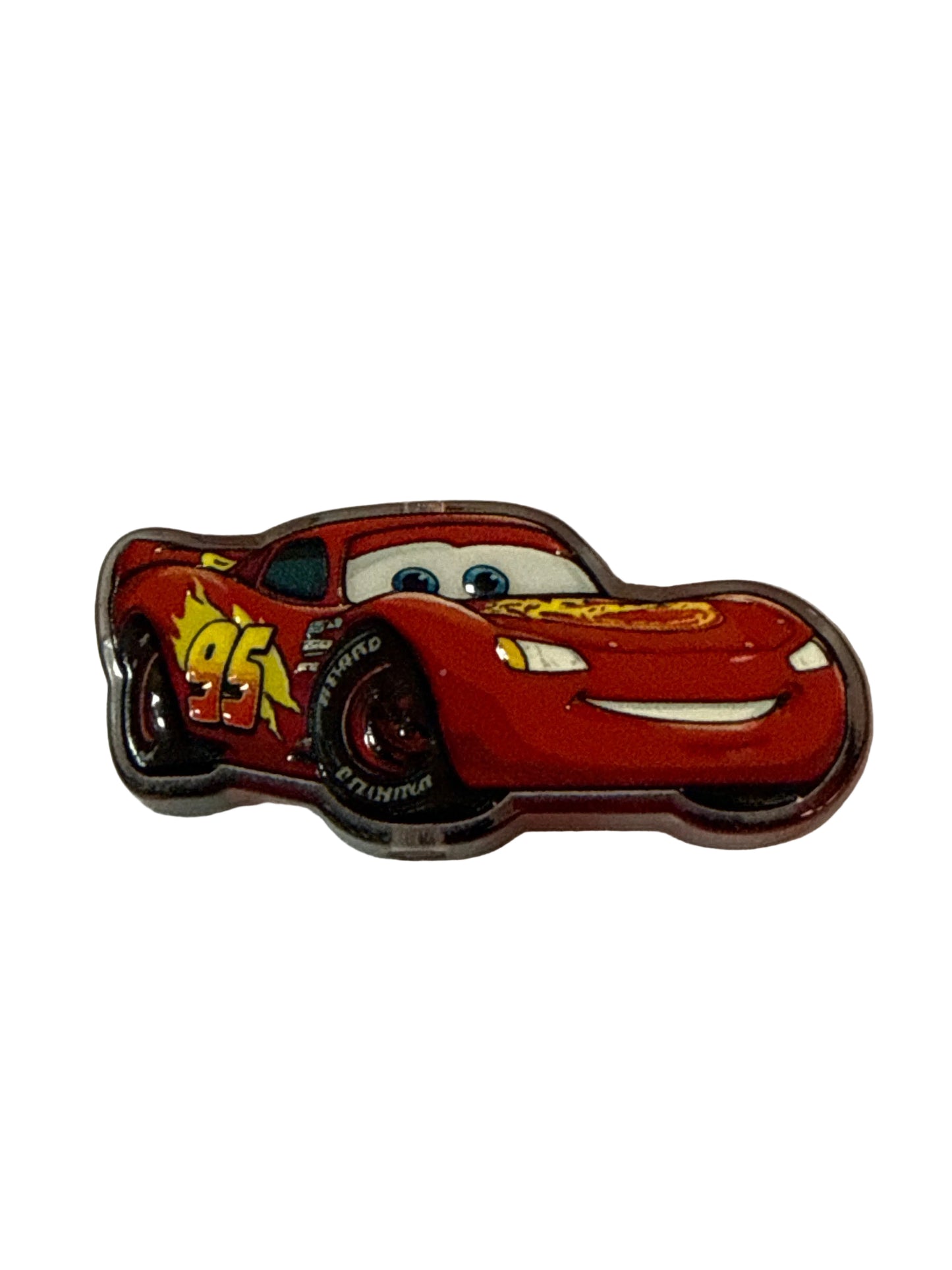 F/ACR29- (1)PC 1.4" CARS- Lightning McQueen Acrylic Focal Bead for DIY Pens, Keychains, Wristlets, Cup Charms, Car Charms ETC