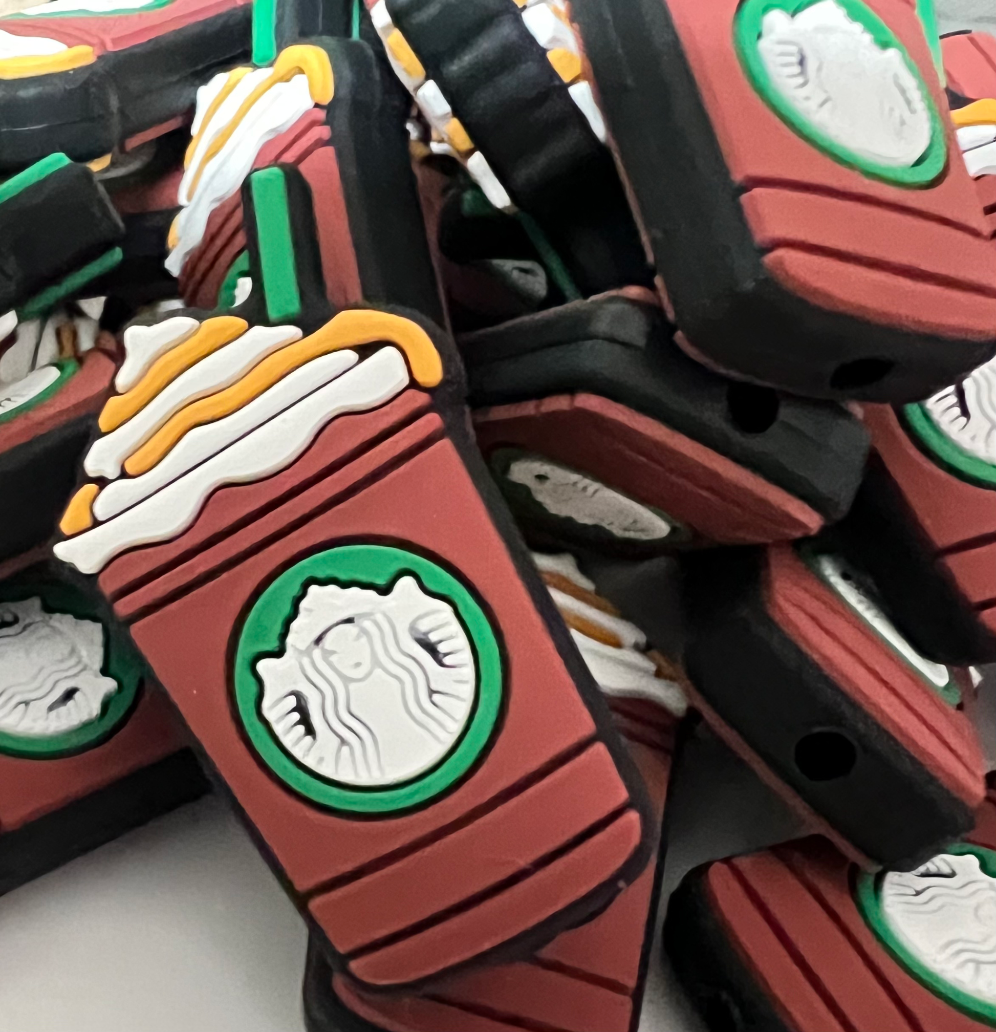 (1)PC- Starbies Coffee Frappe Drink Focal Bead image 2