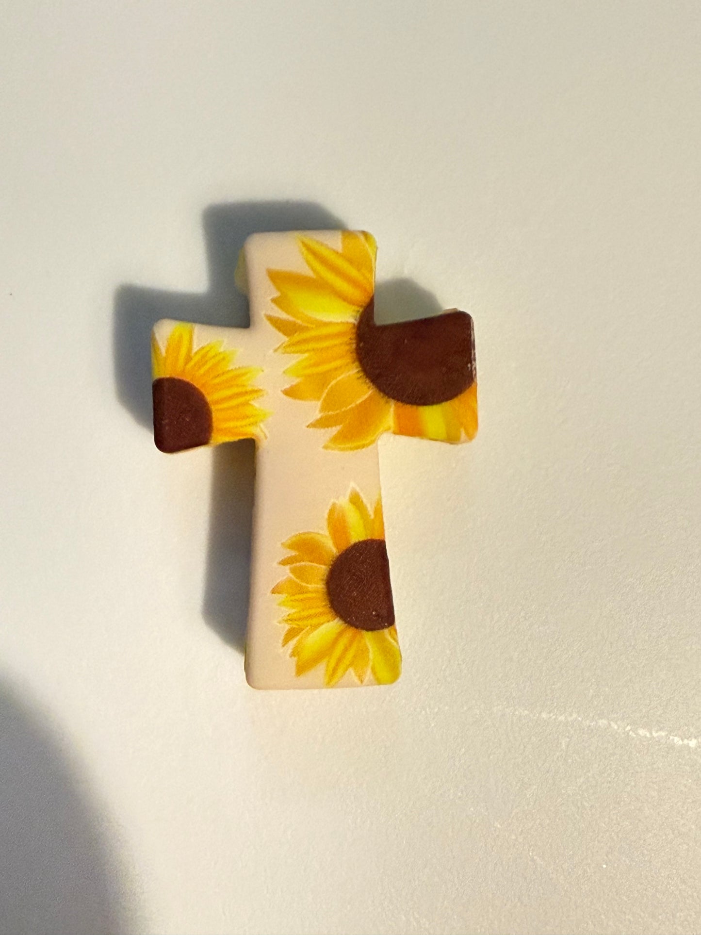 F/R16- (1)PC 1.2" Choose your color- Sunflower/Skull/Roses Focal Bead for DIY Keychains, Wristlets, Cup Charms, Car Charms ETC