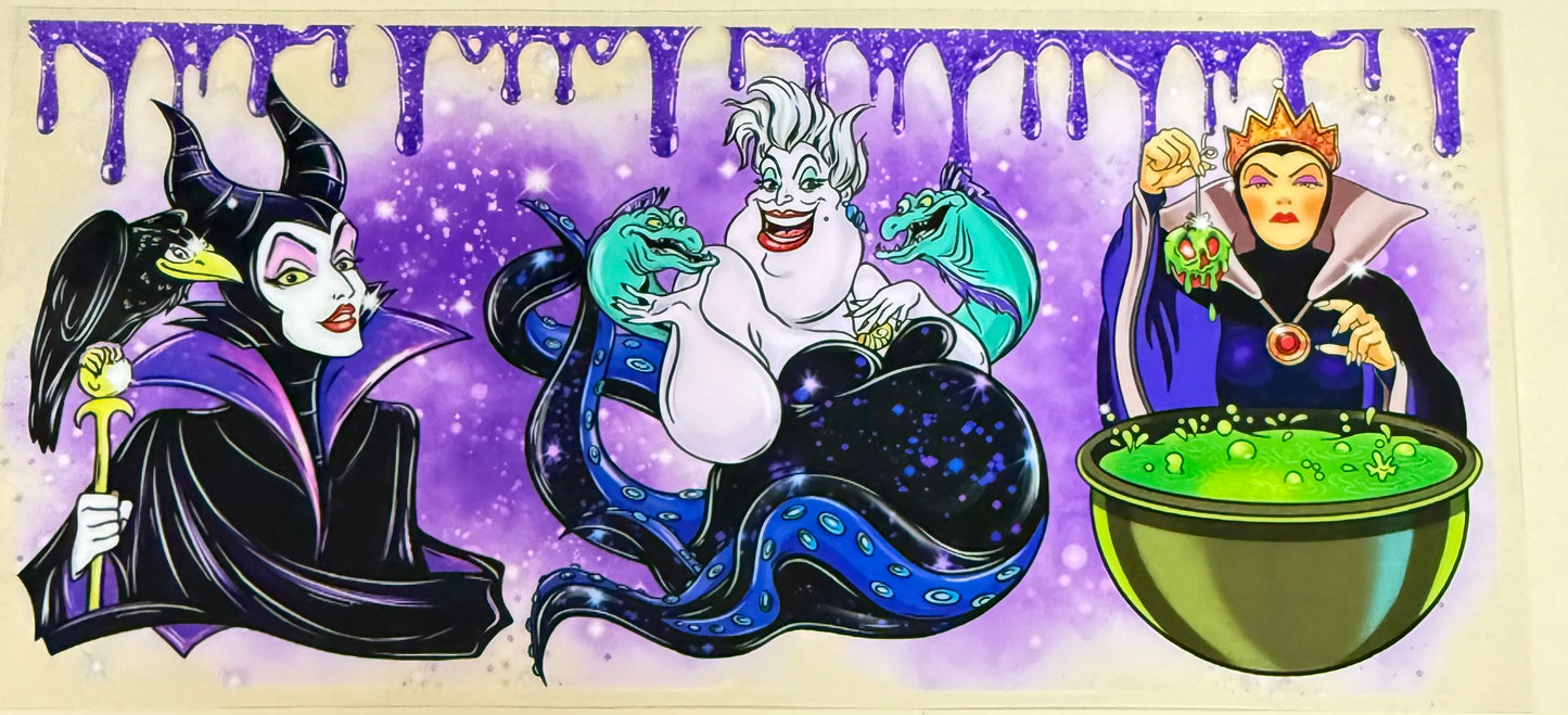 C463- (1PC) URSULA 16OZ UV DTF Transfer Wrap/Sticker for Cup/Tumbler