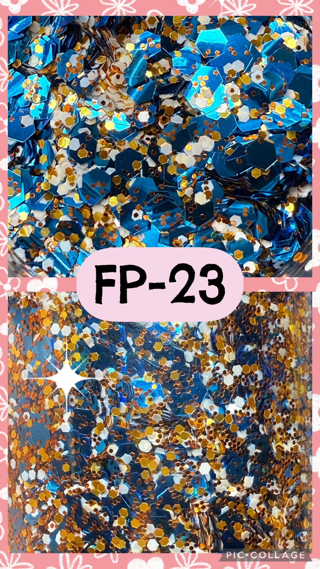 FP1-FP38 GLITTER COLORS