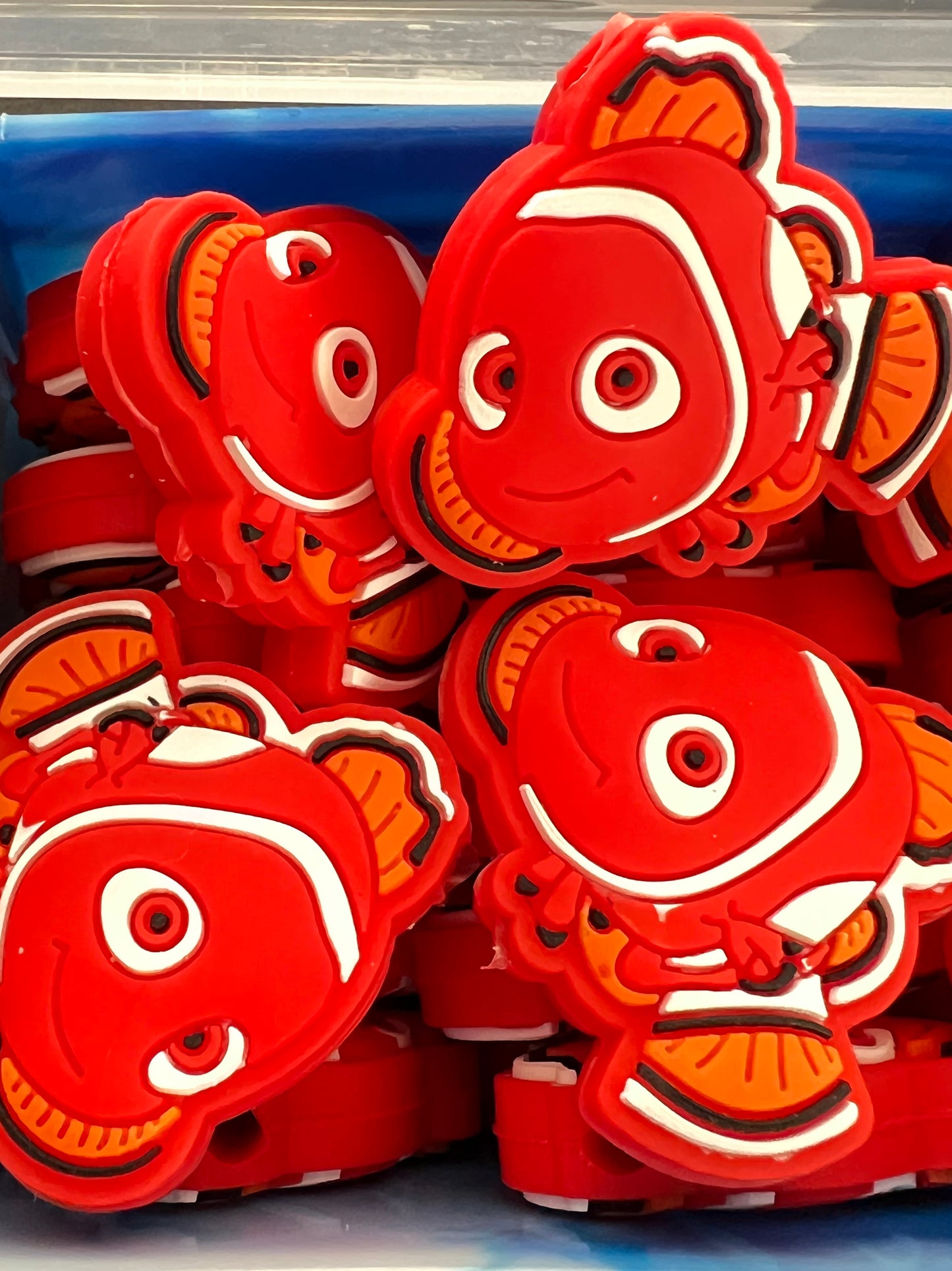 (1)PC- Nemo The Clown Fish Focal Bead image 0