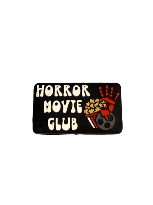 F/Q48 (1)PC 1.3" Horror Movie Club W/Popcorn/Film Focal Bead for DIY Keychains, Wristlets, Cup Charms, Car Charms ETC