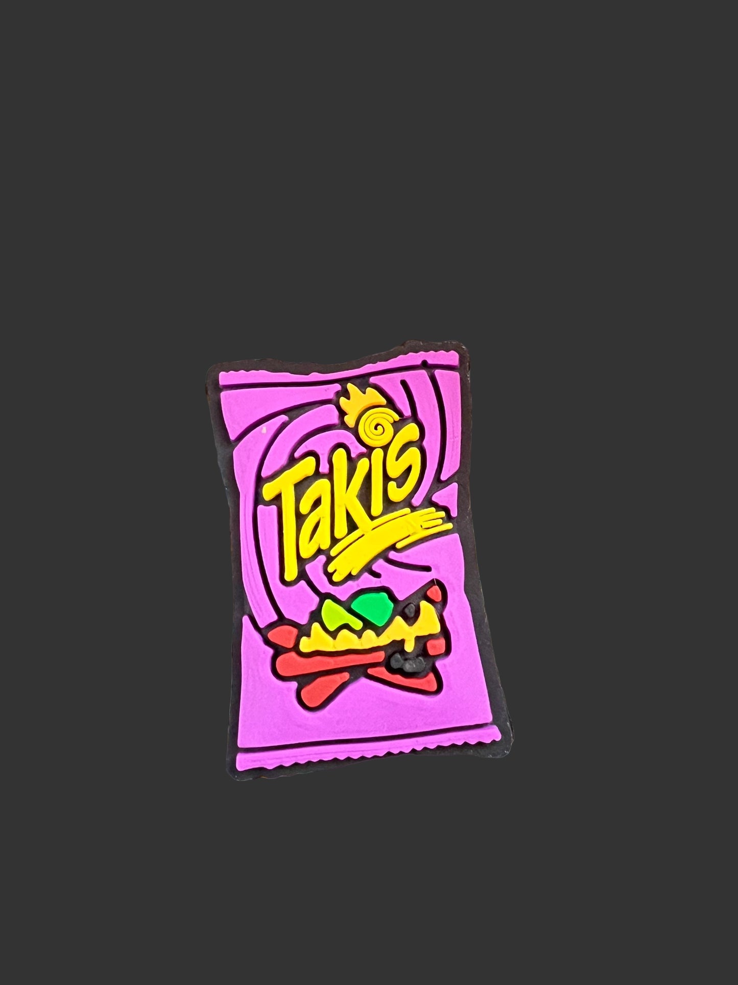(1)PC- Rectangle Shaped- TAKIS Chips Focal Bead image 0