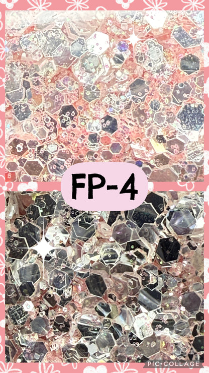 FP1-FP38 GLITTER COLORS