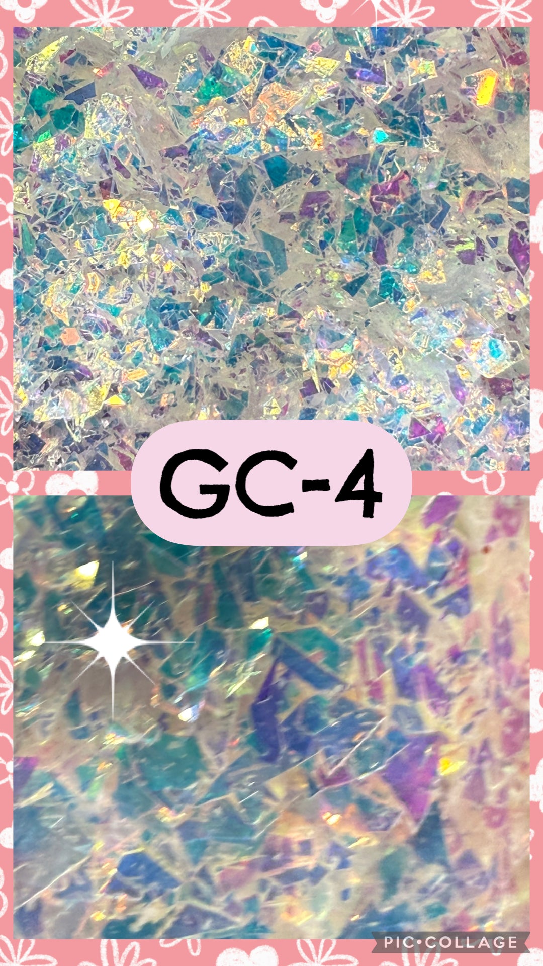 GC3-GC34 GLITTER COLORS