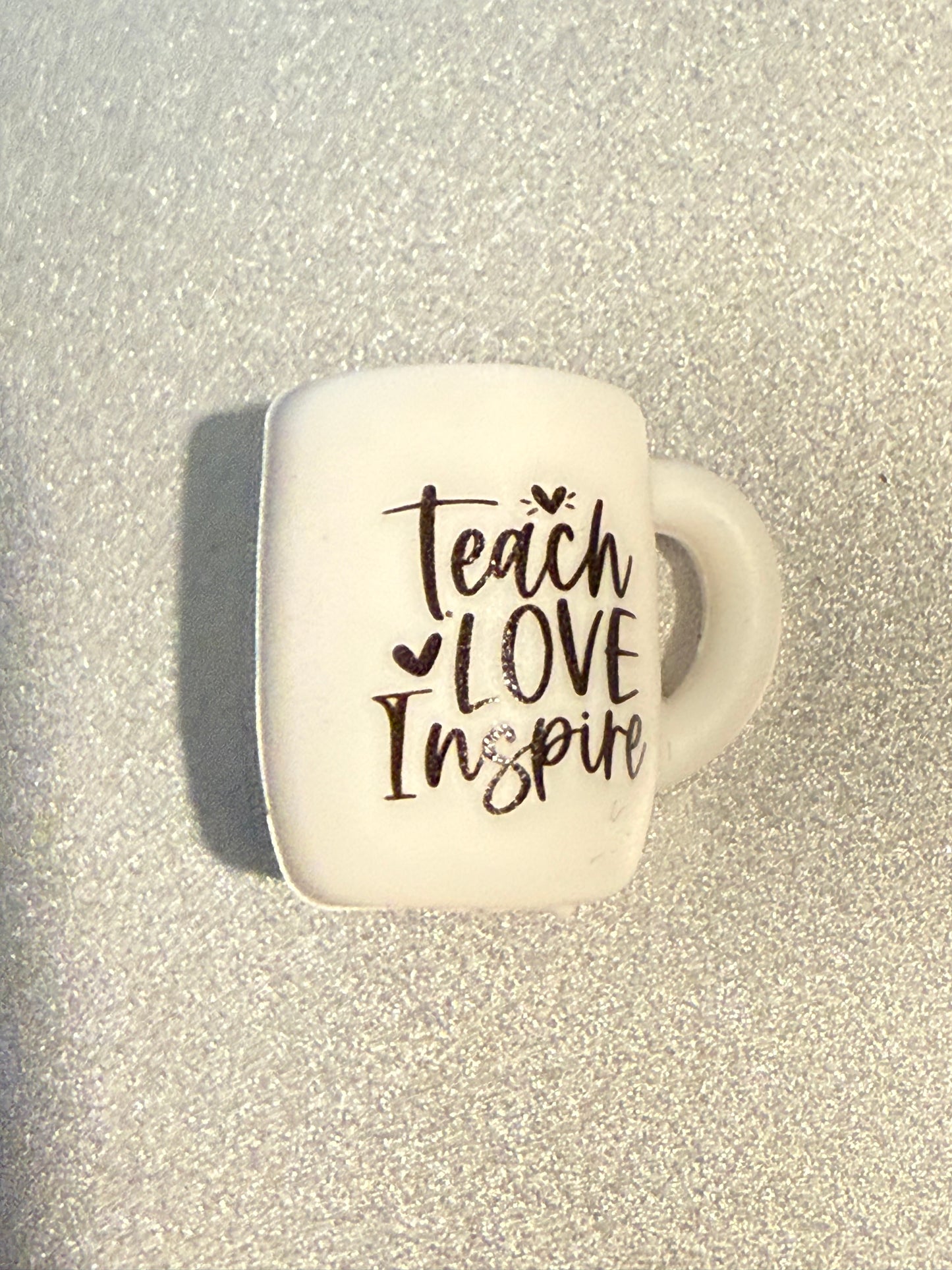 F/COF19 (1)PC 0.80" Choose Your Quote Coffee Mug Focal Bead for DIY Keychains, Wristlets, Cup Charms, Car Charms ETC