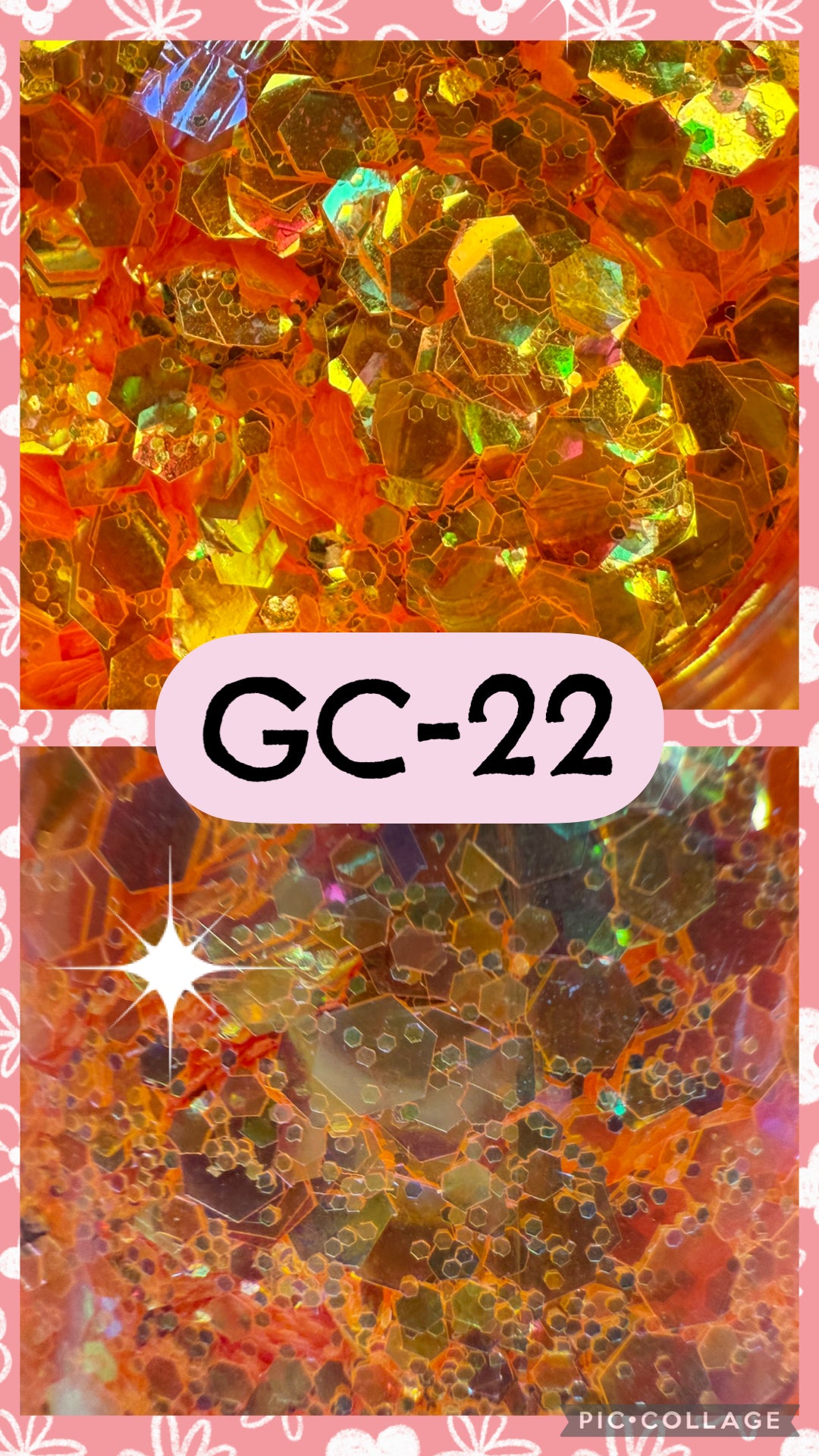 GC3-GC34 GLITTER COLORS