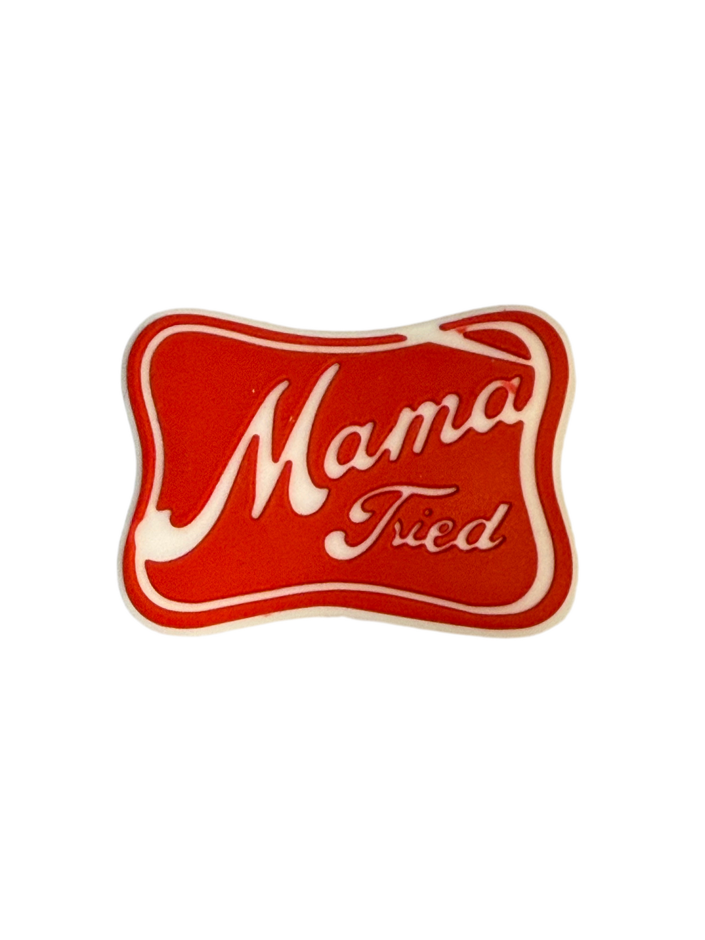 F/M19- (1)PC 1.2"Mama Tried Focal Bead for DIY Keychains, Wristlets, Cup Charms, Car Charms ETC