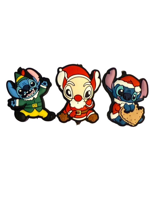 F/CHR3 (1)PC 1.1" Choose Your Style Christmas Alien Focal Bead for DIY Keychains, Wristlets, Cup Charms, Car Charms ETC