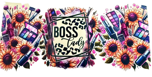C273- (1PC) BOSS LADY 16OZ UV DTF Transfer Wrap/Sticker for Cup/Tumbler