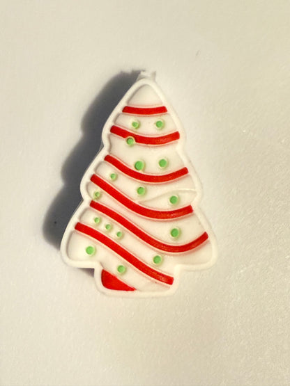 F/CHR2 (1)PC 1.2" Choose Your Color Christmas Tree Focal Bead for DIY Keychains, Wristlets, Cup Charms, Car Charms ETC