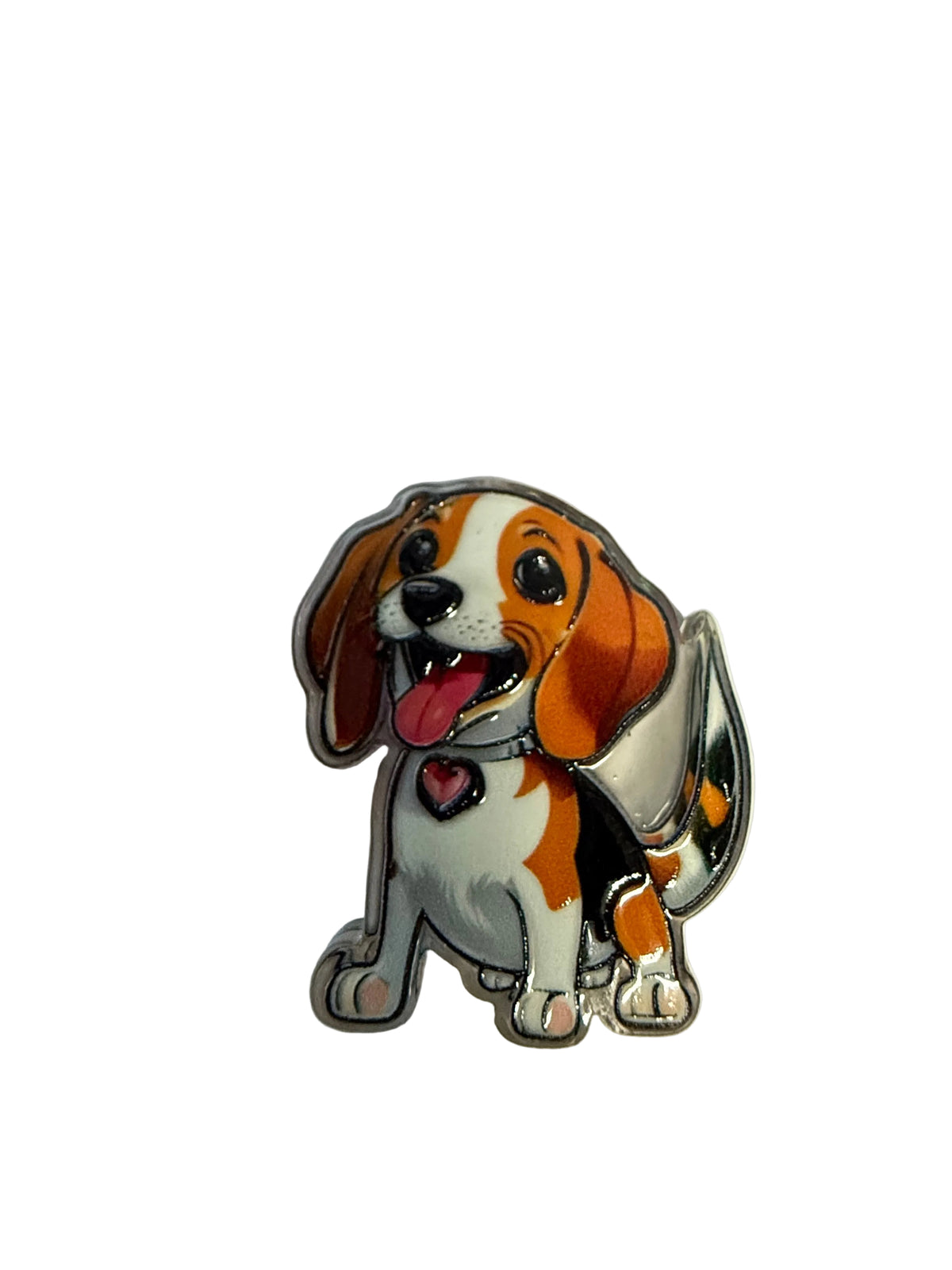 F/ACR79- (1)PC 1" CHOOSE YOUR DOG Acrylic Focal Bead for DIY Pens, Keychains, Wristlets, Cup Charms, Car Charms ETC