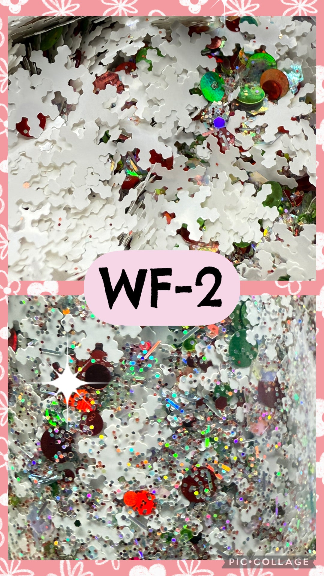 WF1-WF21 GLITTER COLORS