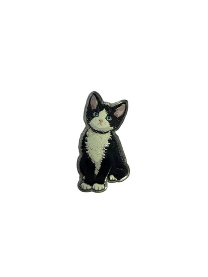F/ACR78- (1)PC 1" CHOOSE YOUR CAT Acrylic Focal Bead for DIY Pens, Keychains, Wristlets, Cup Charms, Car Charms ETC