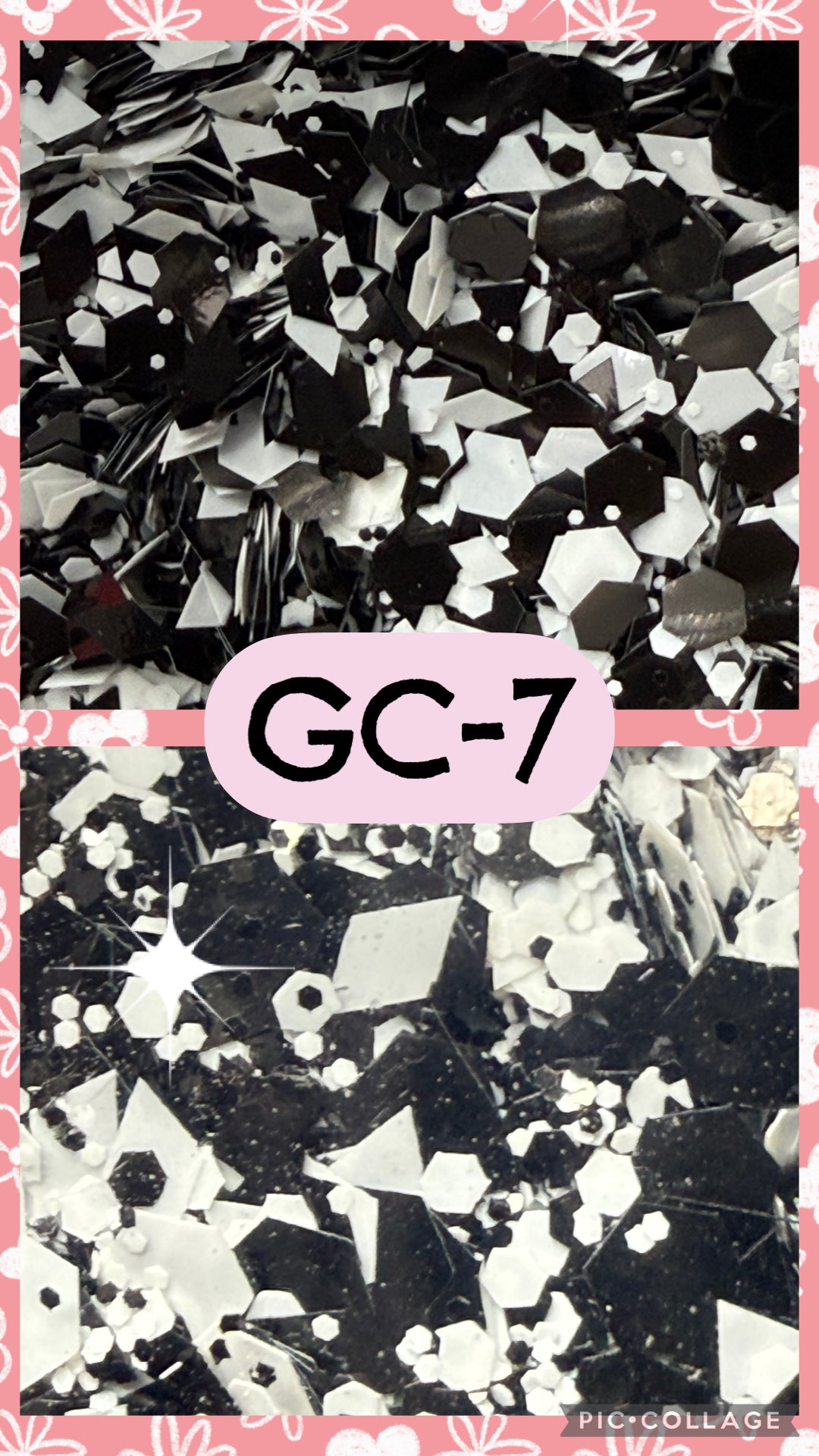 GC3-GC34 GLITTER COLORS