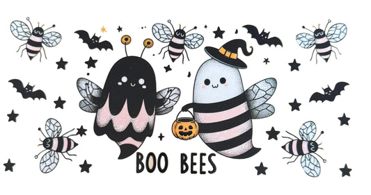 C364- (1PC) HALLOWEEN GHOSTS 16OZ UV DTF Transfer Wrap/Sticker for Cup/Tumbler
